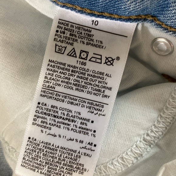 Old navy mid rise super flare jeans bell bottom size 10 flare distressed - Picture 5 of 8